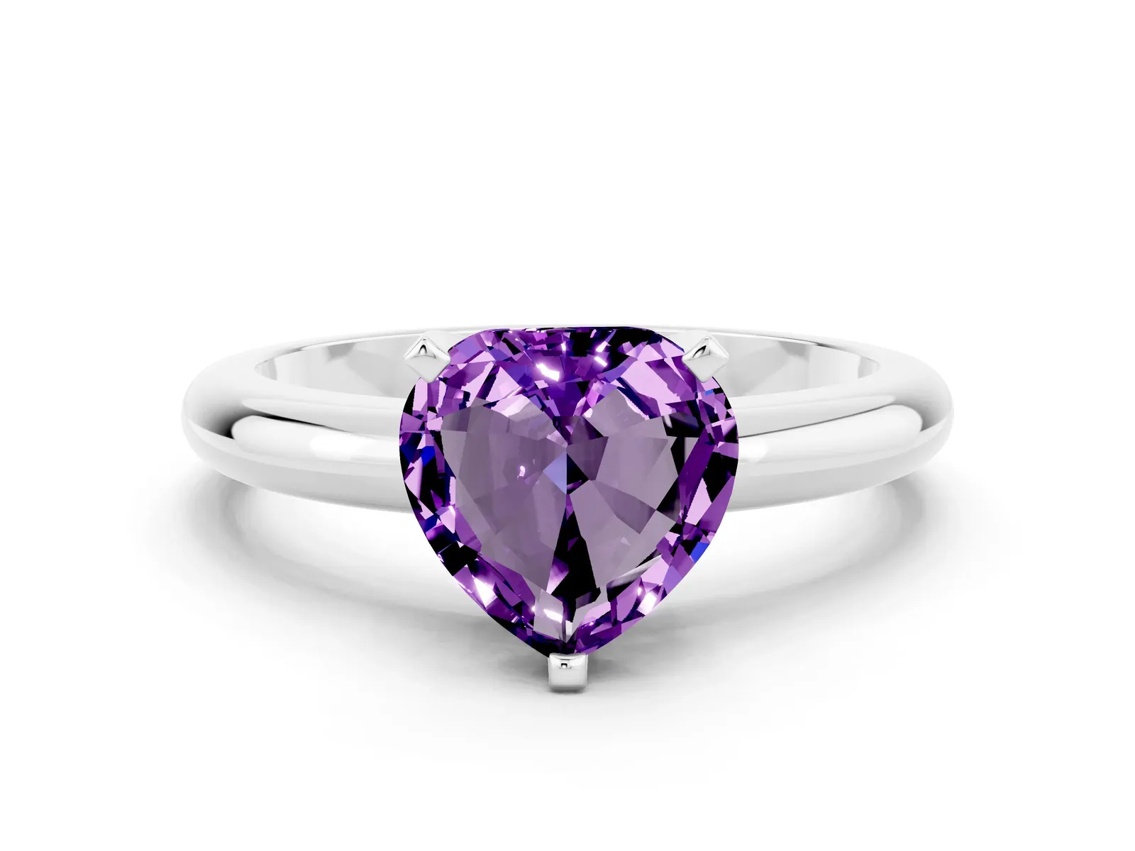 Pavé Round Diamond Twist Band with Channel Setting White gold