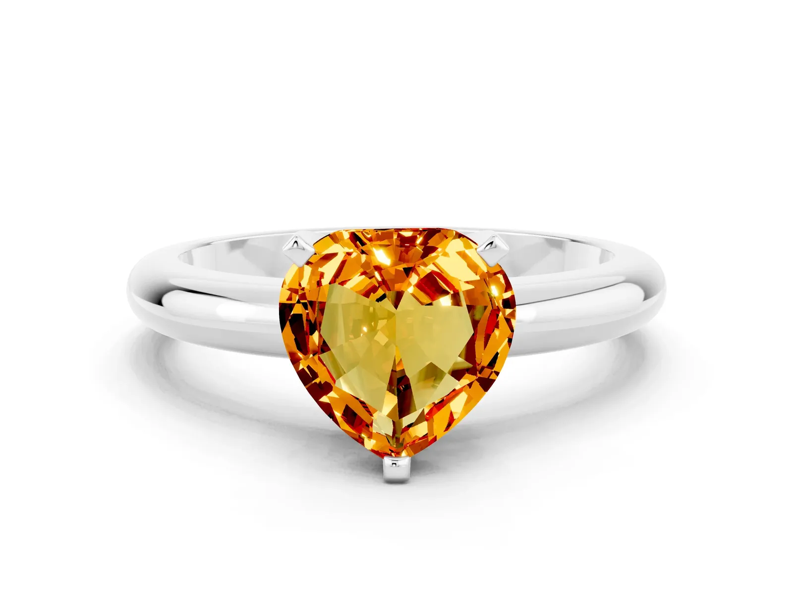Old Mine Elongated Cushion Diamond with Side Tapered Baguette Three Stone Ring Yellow gold